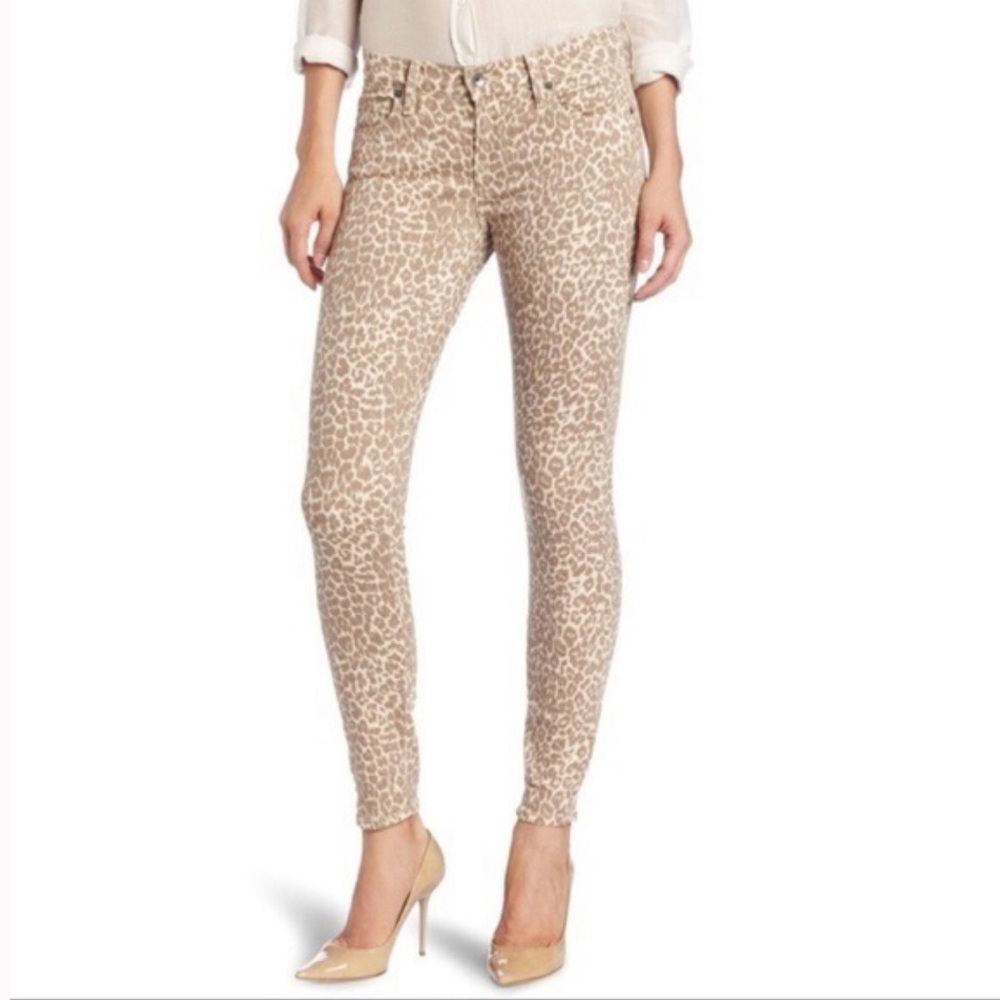 Lucky Brand Legend Sofia Cheetah Print Jeans